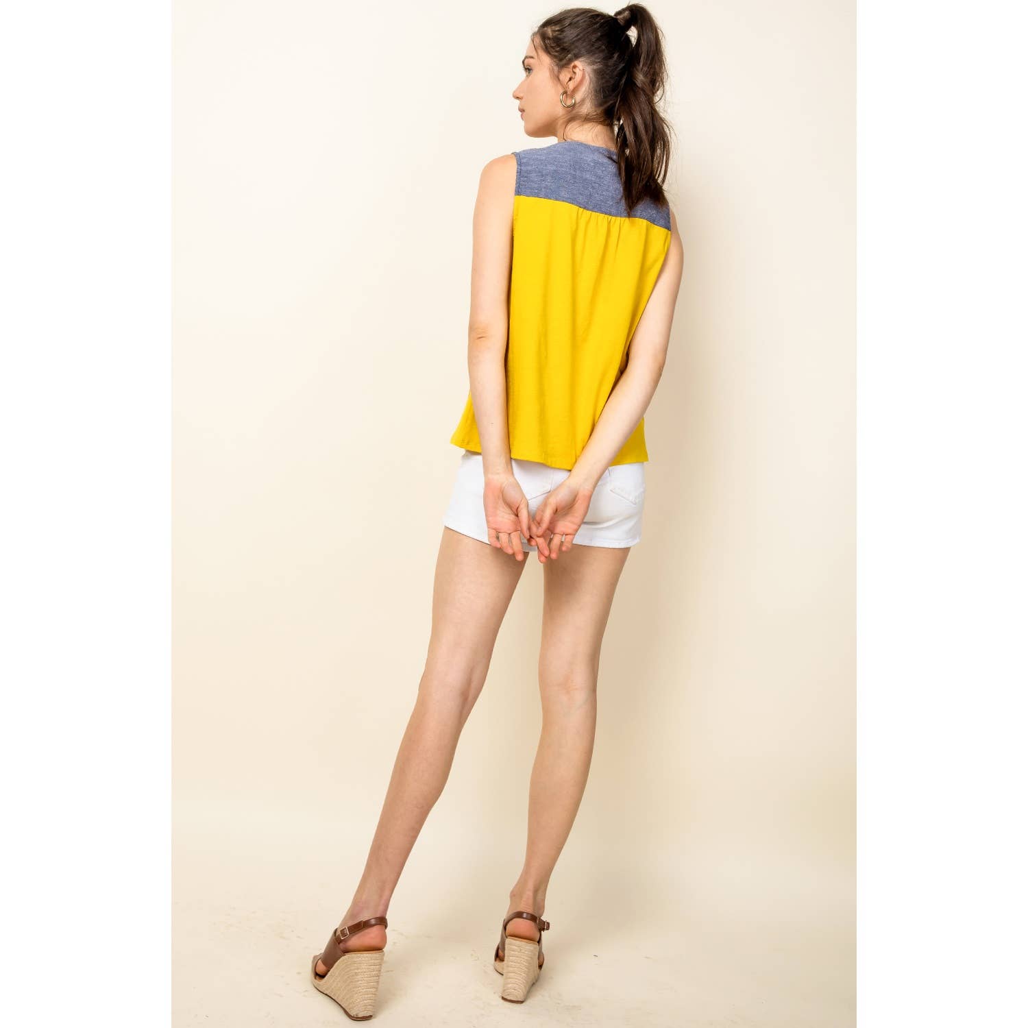 Embroidered Tank Top THML