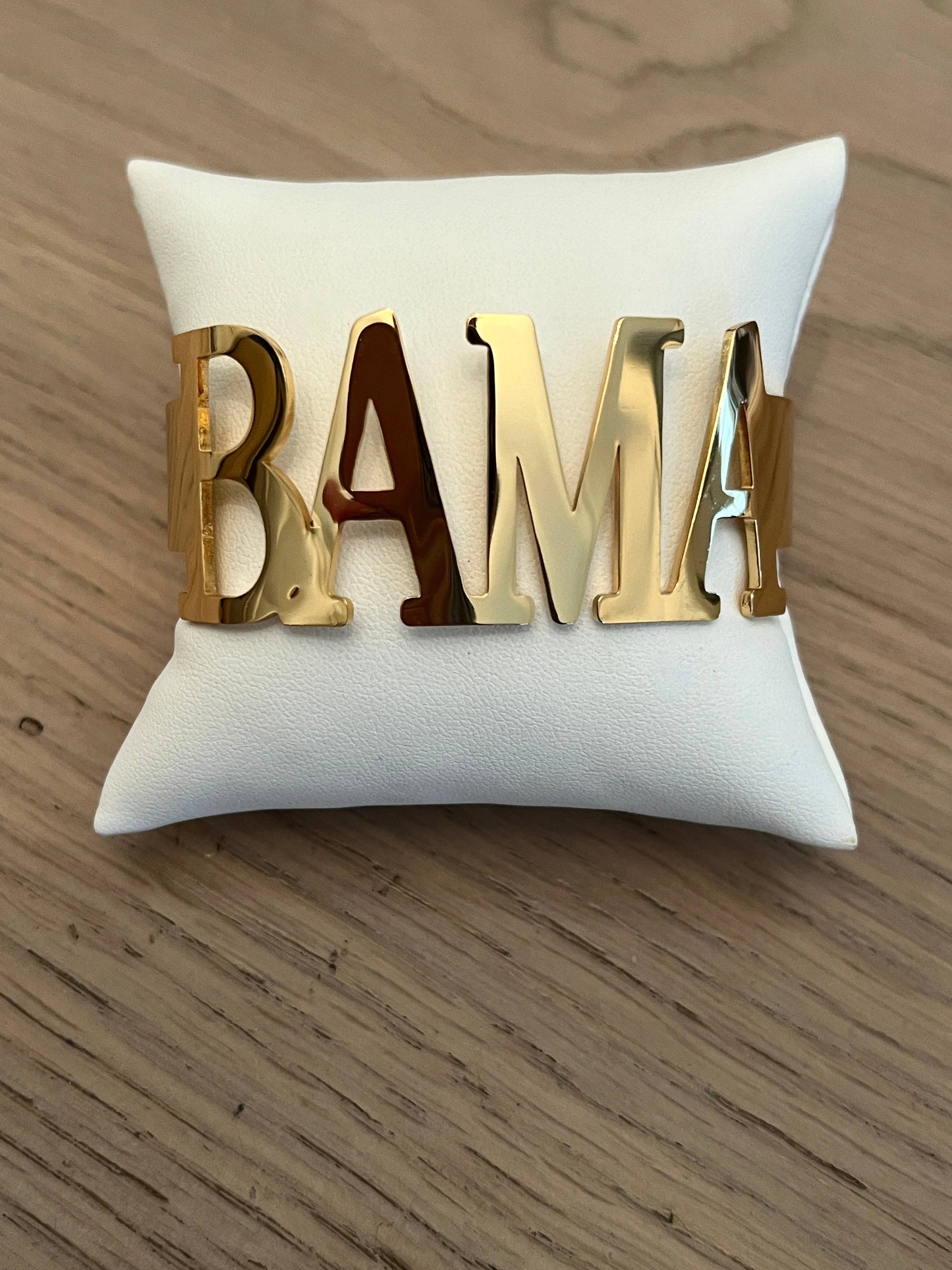 NEW! BAMA Bangle Bracelets Tarnish Resistant All Caps - Steele Sloan Designs