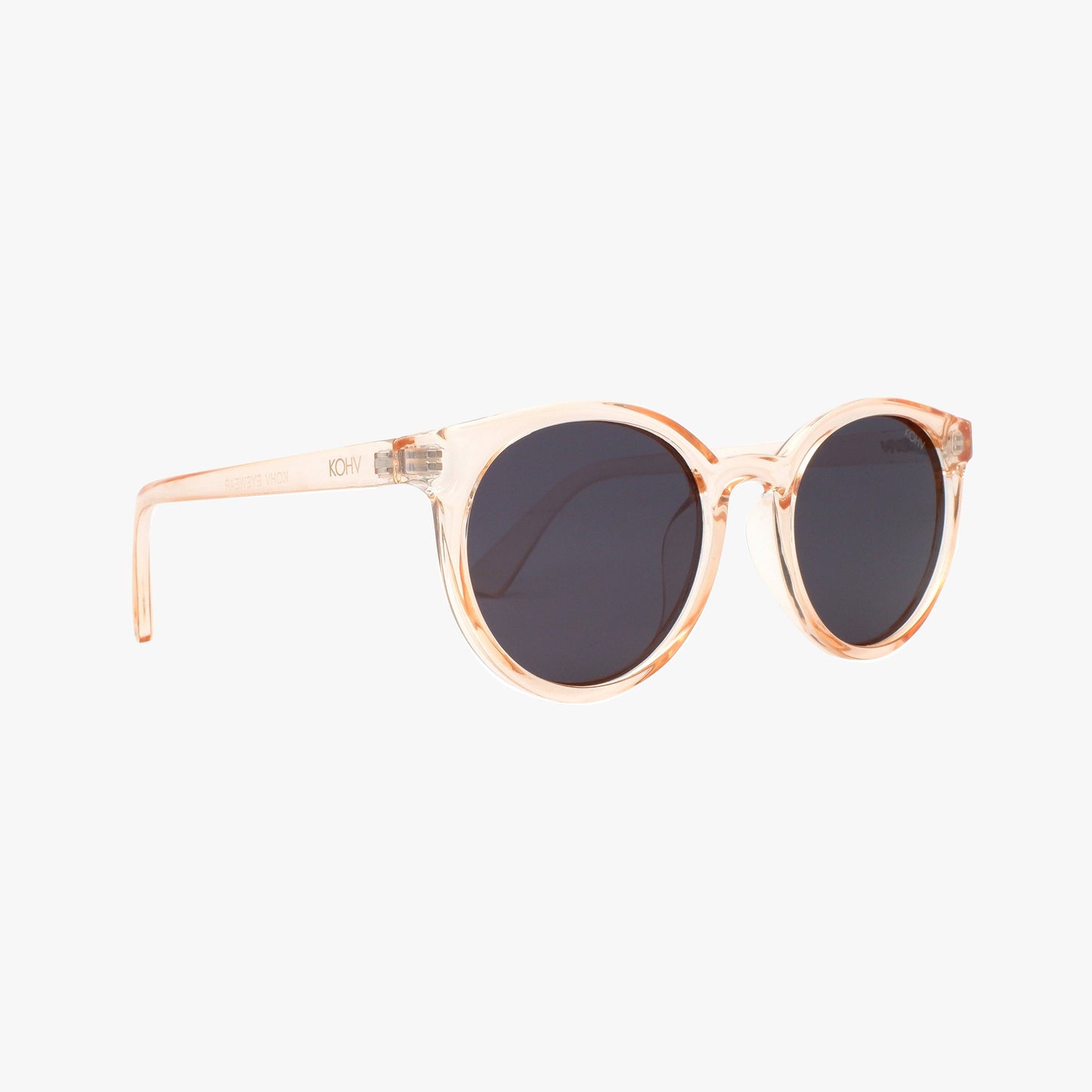 Kohv-HERON BLUSH Polarized Round Fashion Sunglasses - 926 West