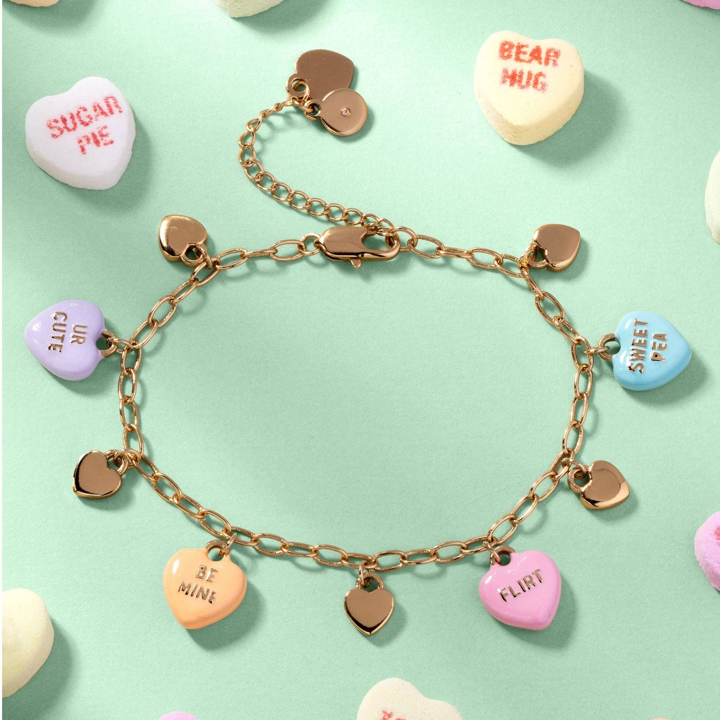 ALEX + ANI - Sweethearts® Multi-Charm Bracelet - 926 West