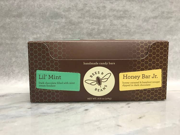 Bees & Beans Split Case of Honey Bar Jr and Lil’ Mint - 926 West