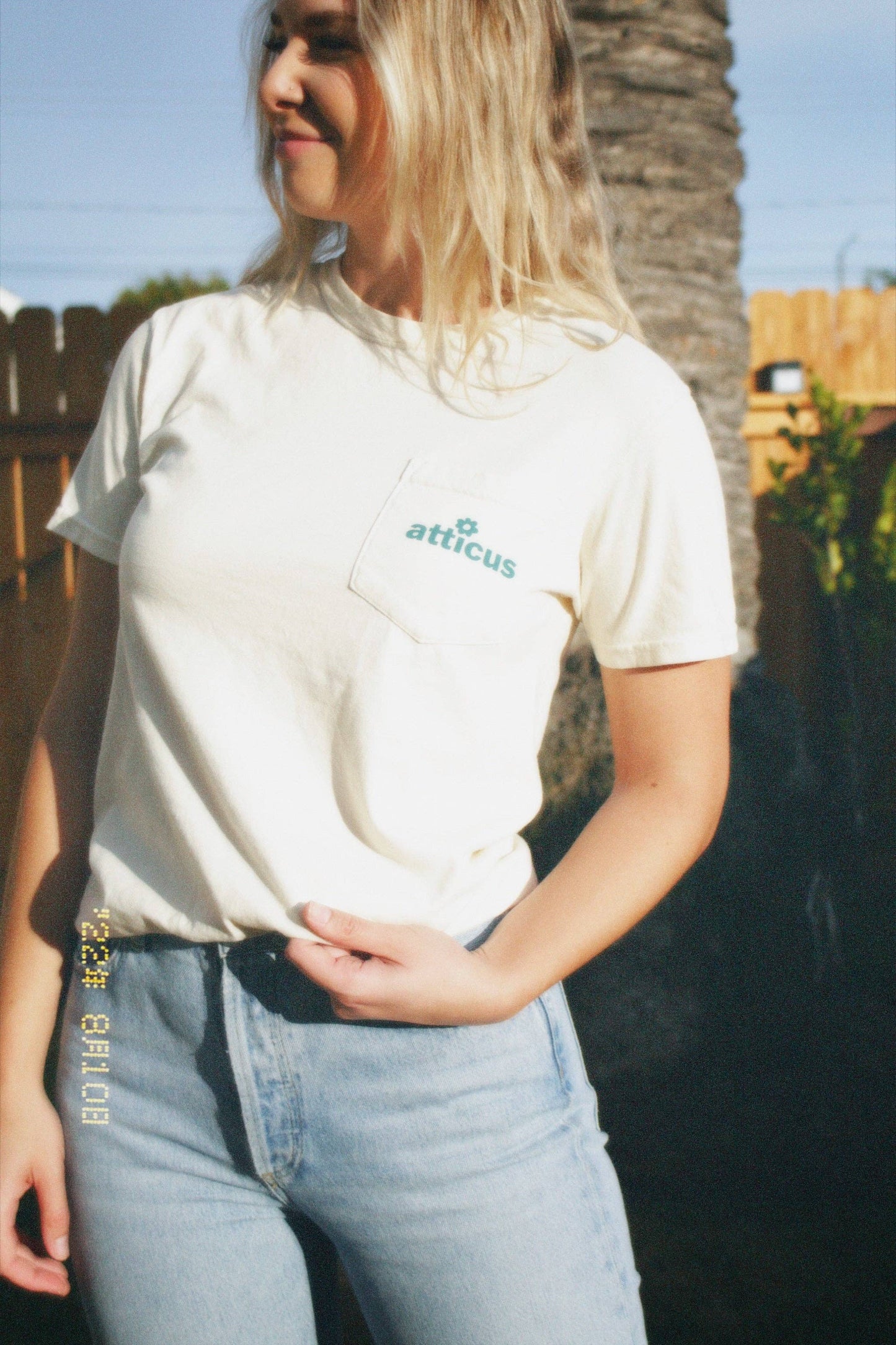 ATTICUS - Bloom Pocket Tee -"The broken flowers bloom the brightest