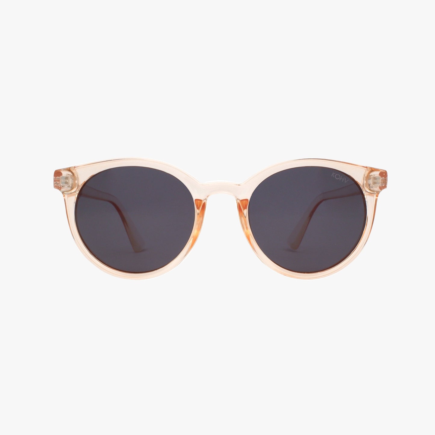 Kohv-HERON BLUSH Polarized Round Fashion Sunglasses - 926 West