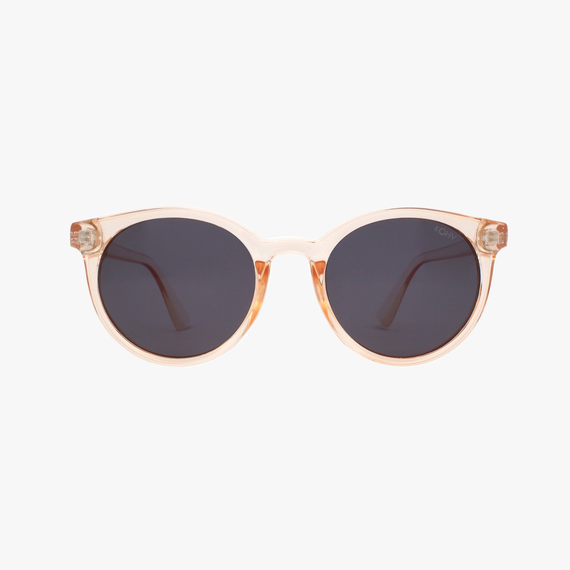 Kohv-HERON BLUSH Polarized Round Fashion Sunglasses - 926 West