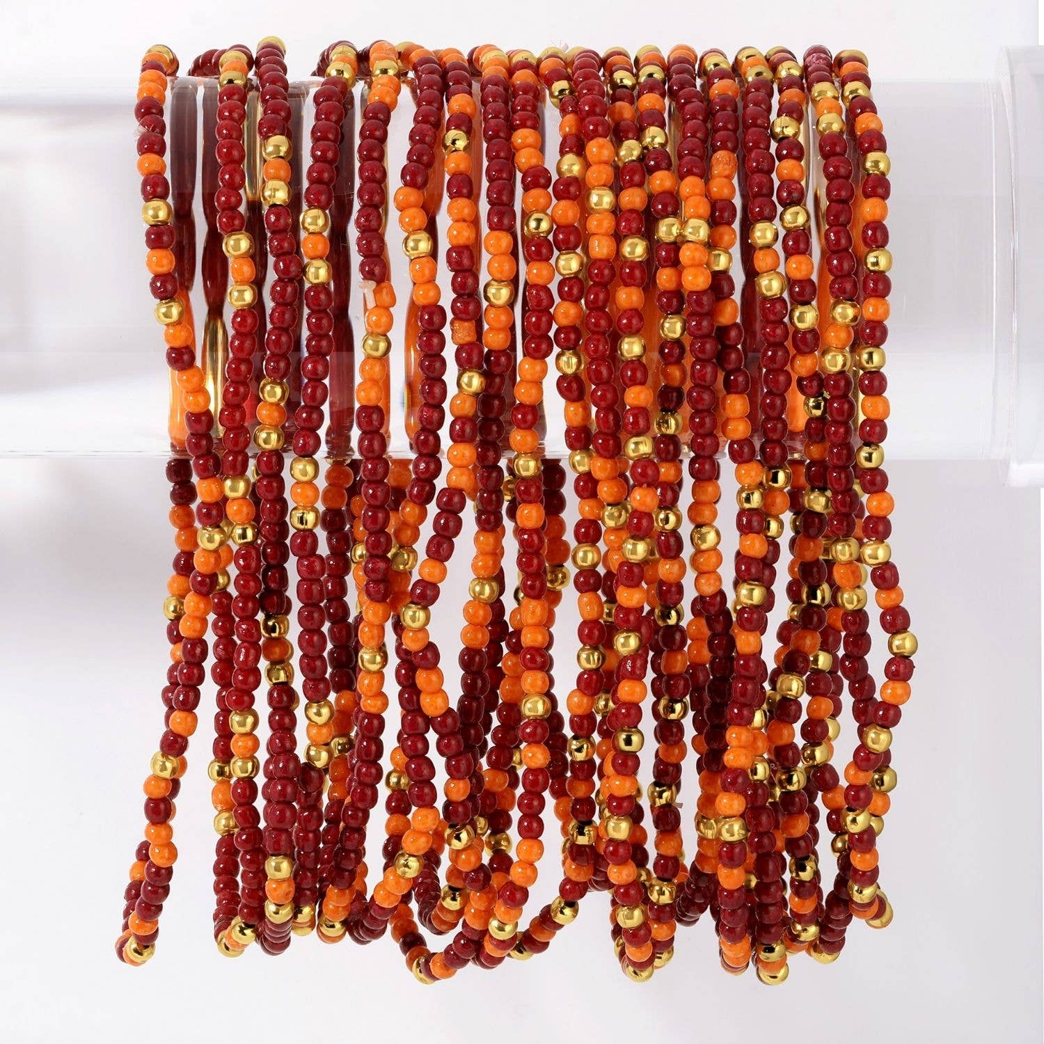 VR -Stretch Seed Bead GAME DAY Bracelets B14 - 926 West