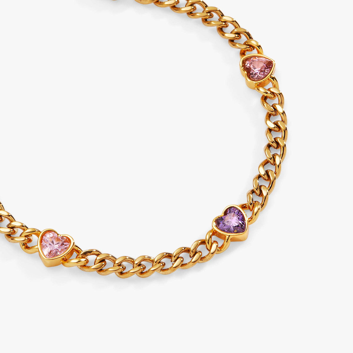 Alex & Ani Heart Curb Chain Bracelet