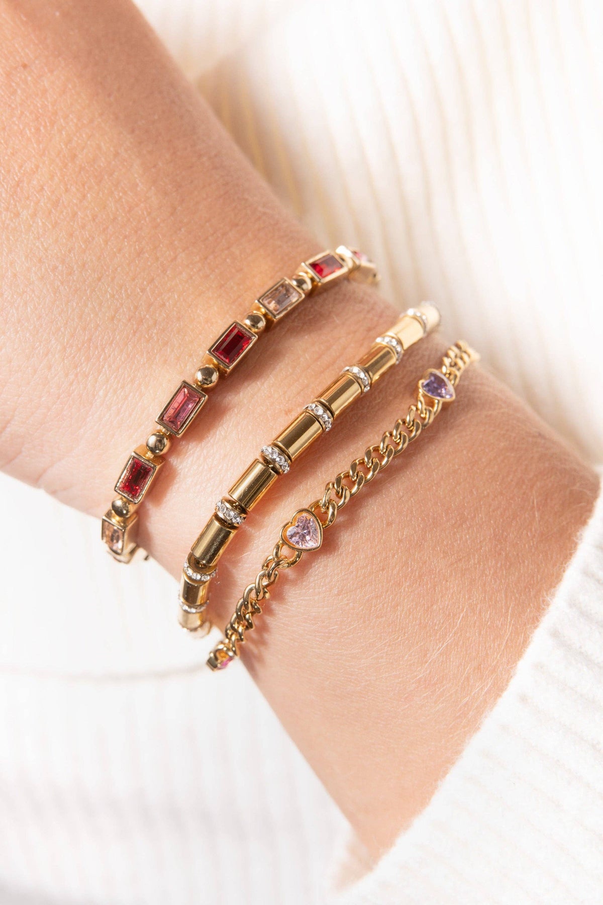 Alex & Ani Heart Curb Chain Bracelet