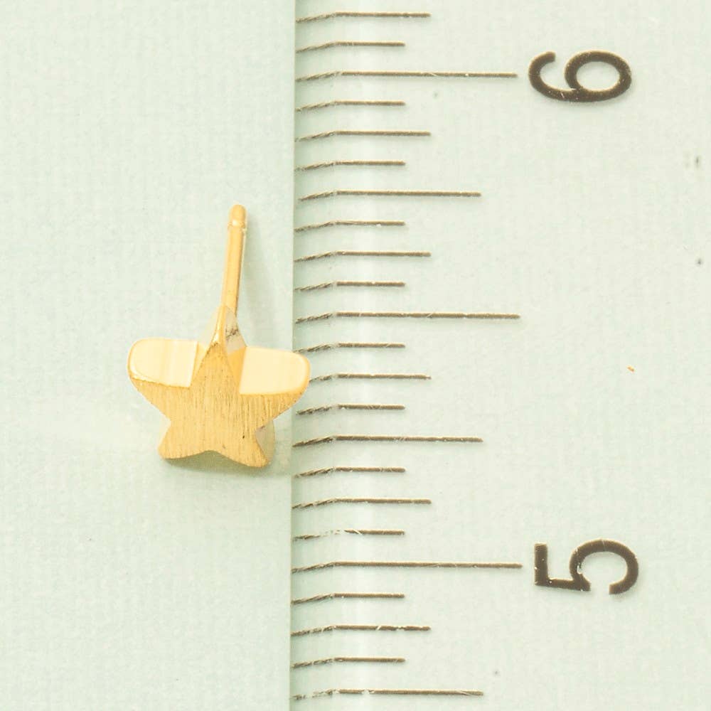 Mini Star Stud Earrings Fame Accessories