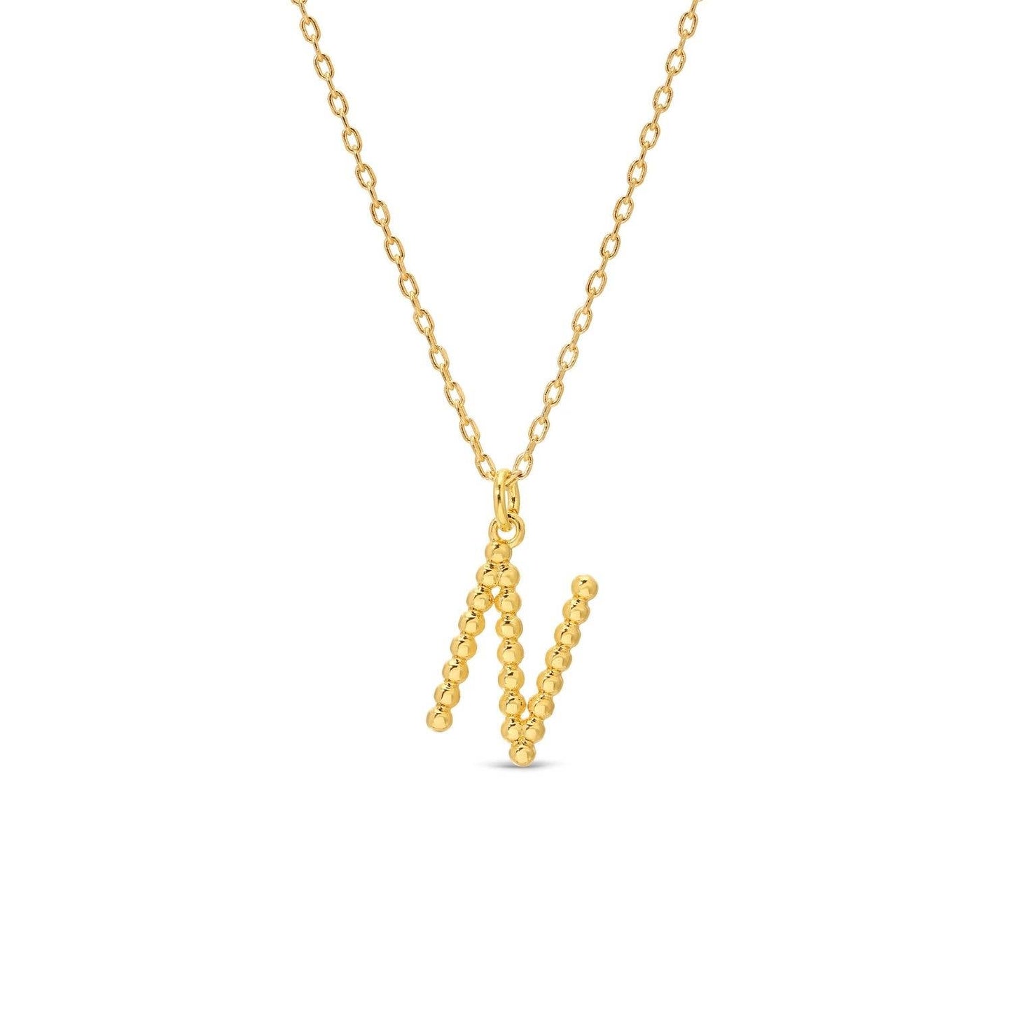 Splendid Iris - Delicate Initial Pendant - Assorted - 926 West