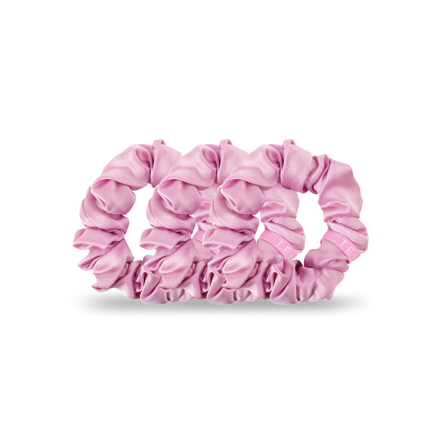 Silk Scrunchies | Large | I Pink I Love You TELETIES