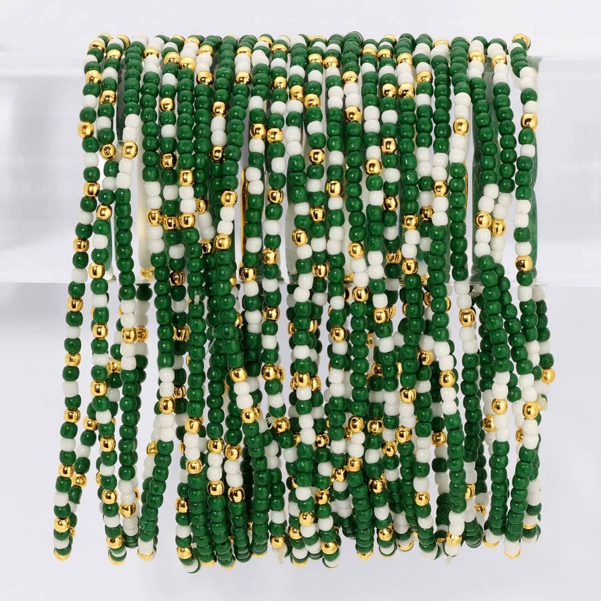 VR -Stretch Seed Bead GAME DAY Bracelets B14 - 926 West