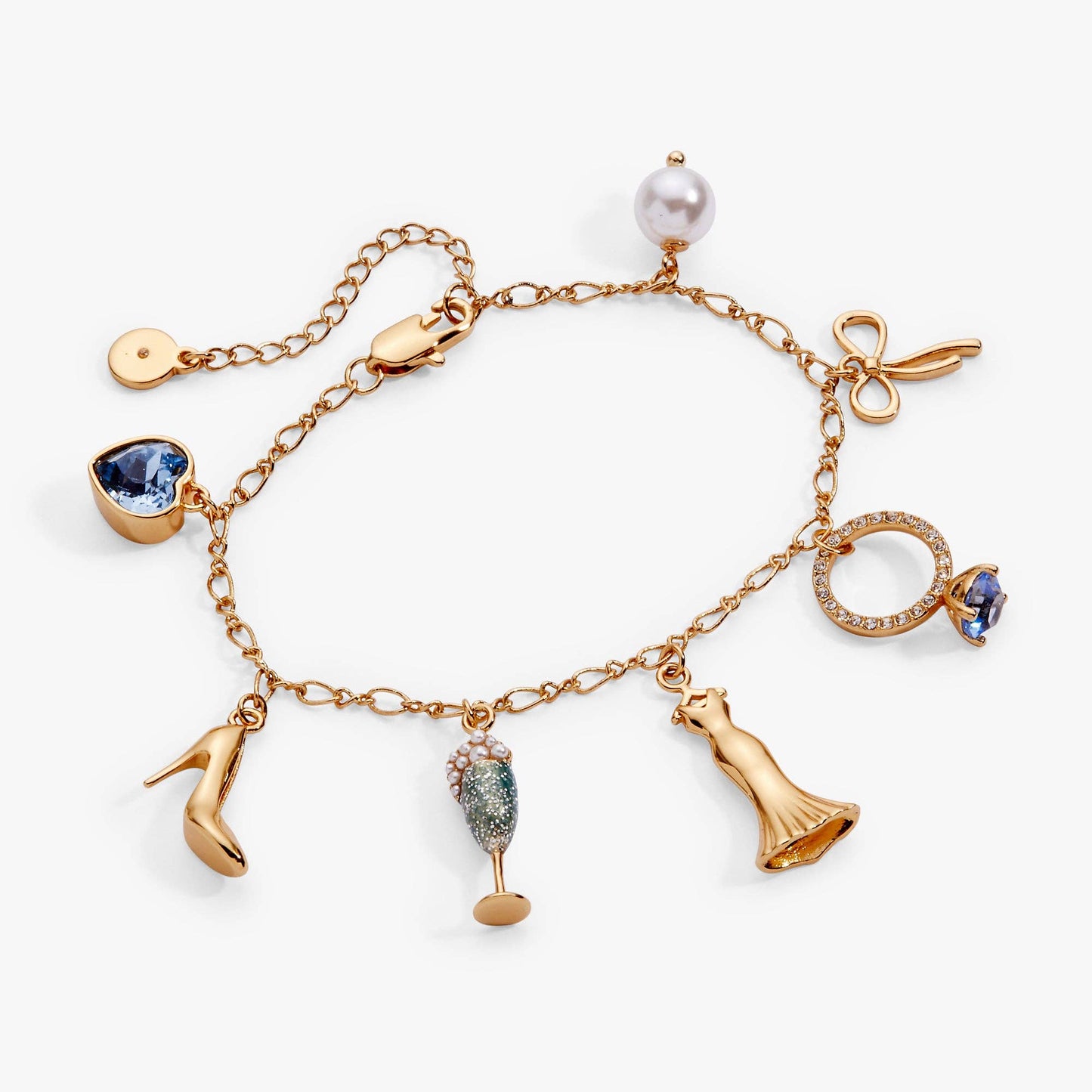 ALEX + ANI - Bridal Multi-Charm Bracelet