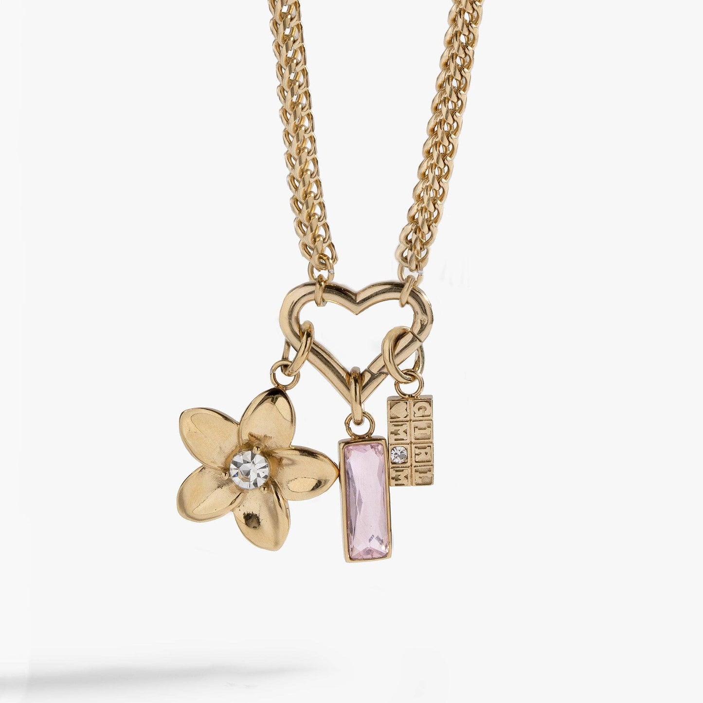 Alex & Ani - Girl Mom Interchangeable Charm Necklace
