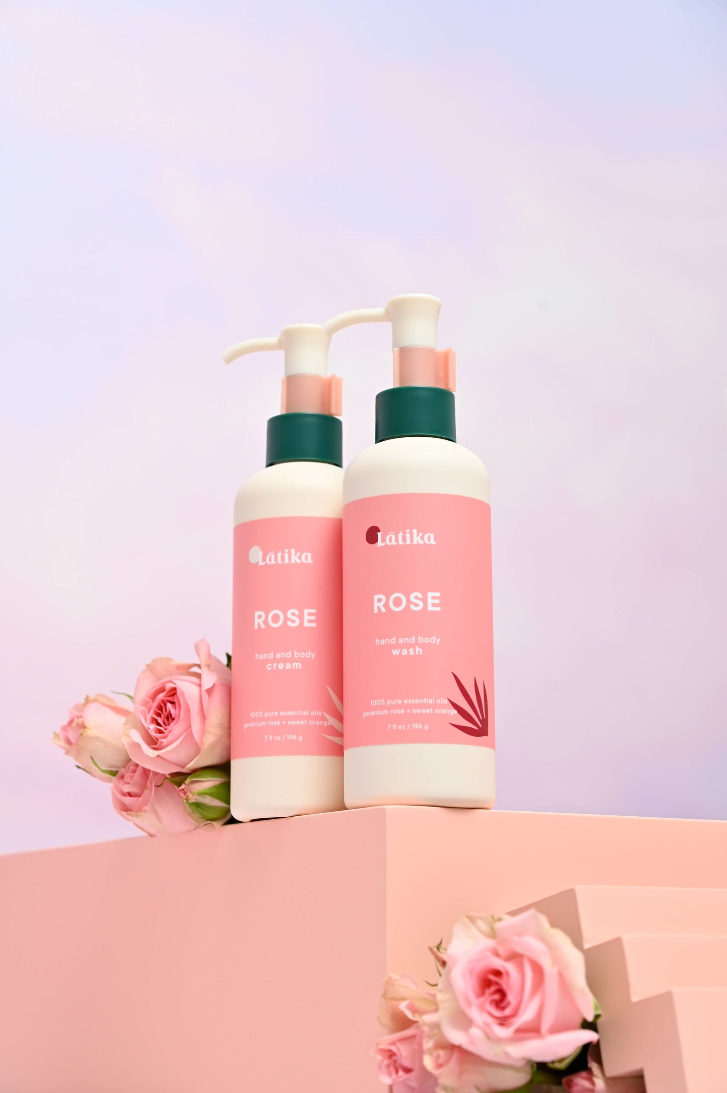 Pink Holiday💗 Wildflower - Essential Oils Hand - Body Cream Latika Beauty