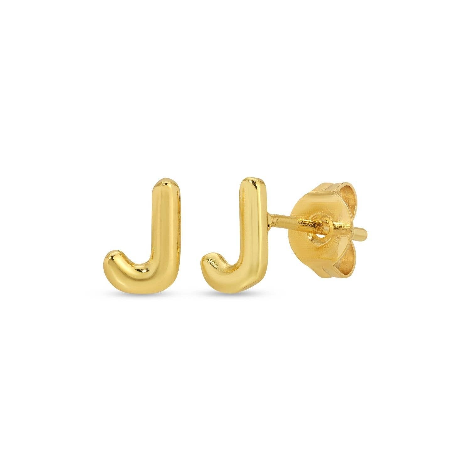 Splendid Iris - Initial Studs on Velvet - 926 West