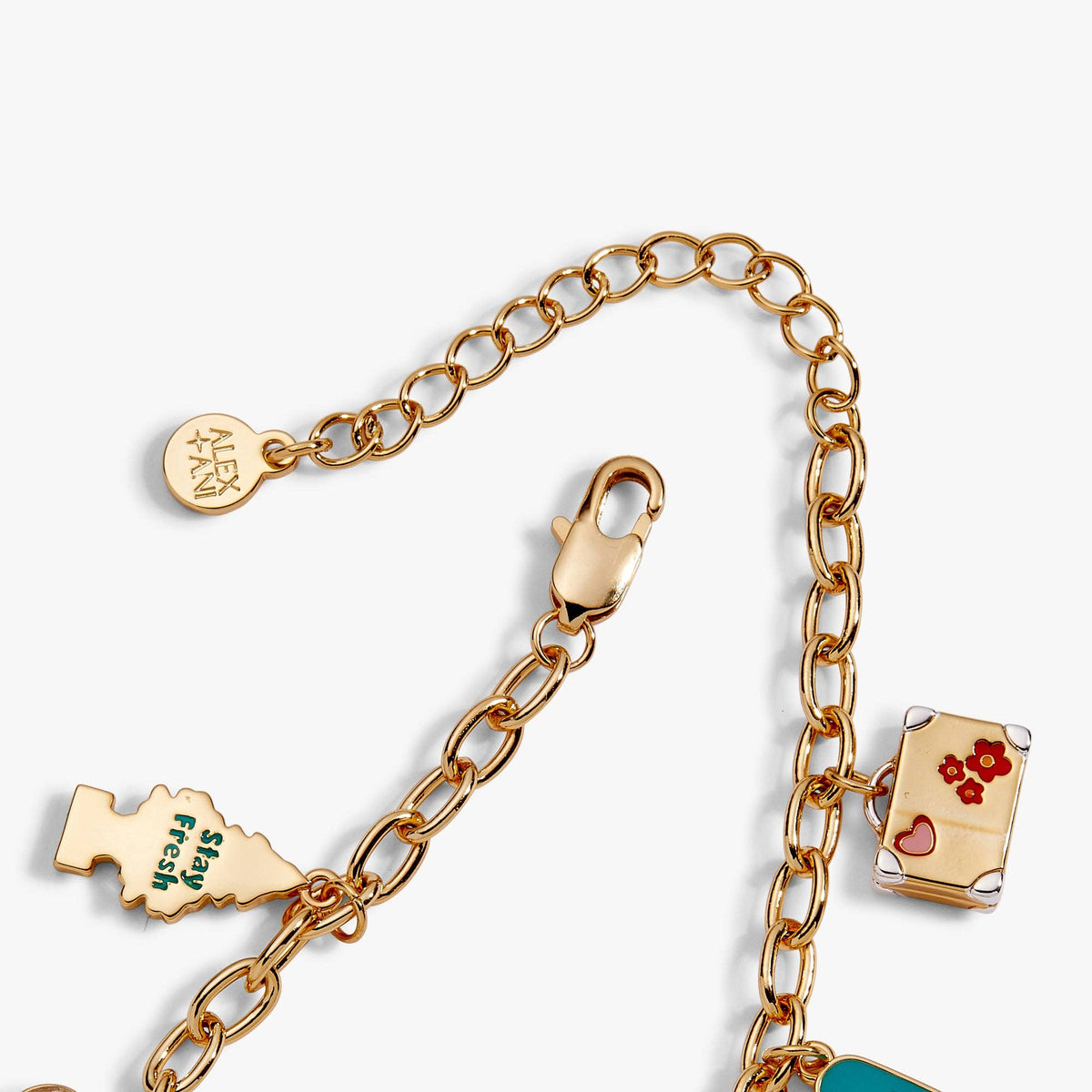 Alex & Ani Road Trip Multi-Charm Bracelet