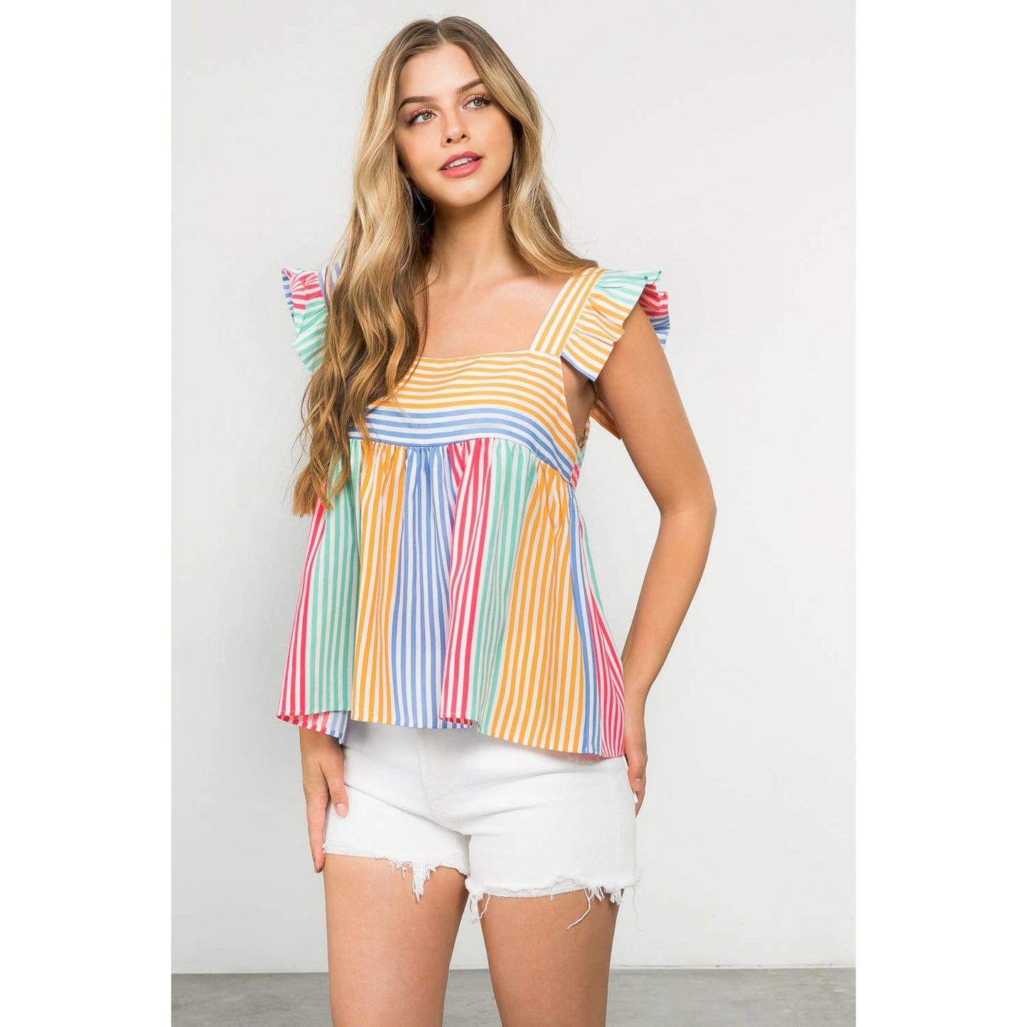 THML Multicolor Stripe Top THML