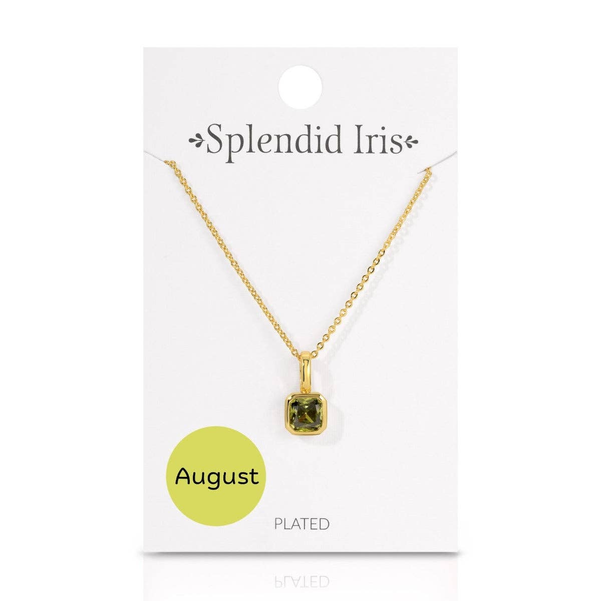 Assorted Birthstone Solitaire Necklaces