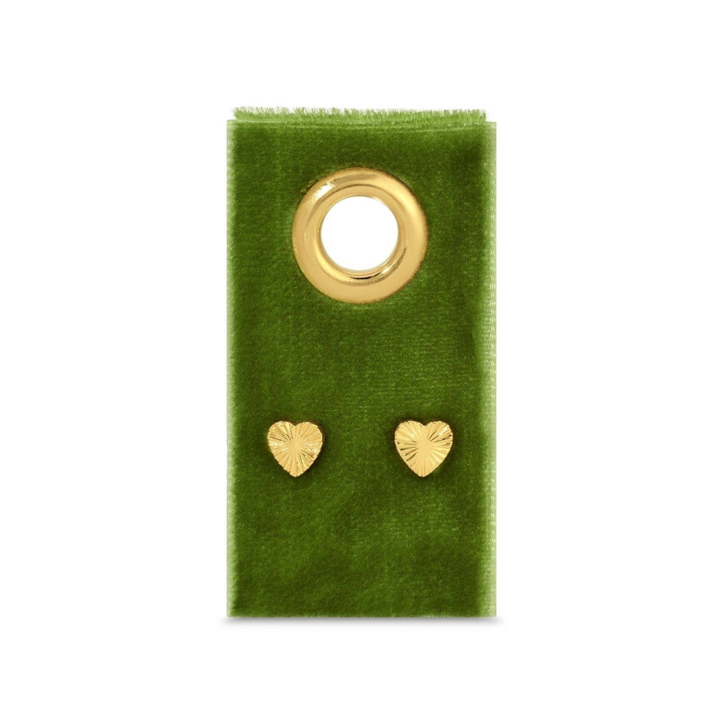 SPLENDID IRIS - Heart Burst Studs on Velvet Gift Tag - 926 West
