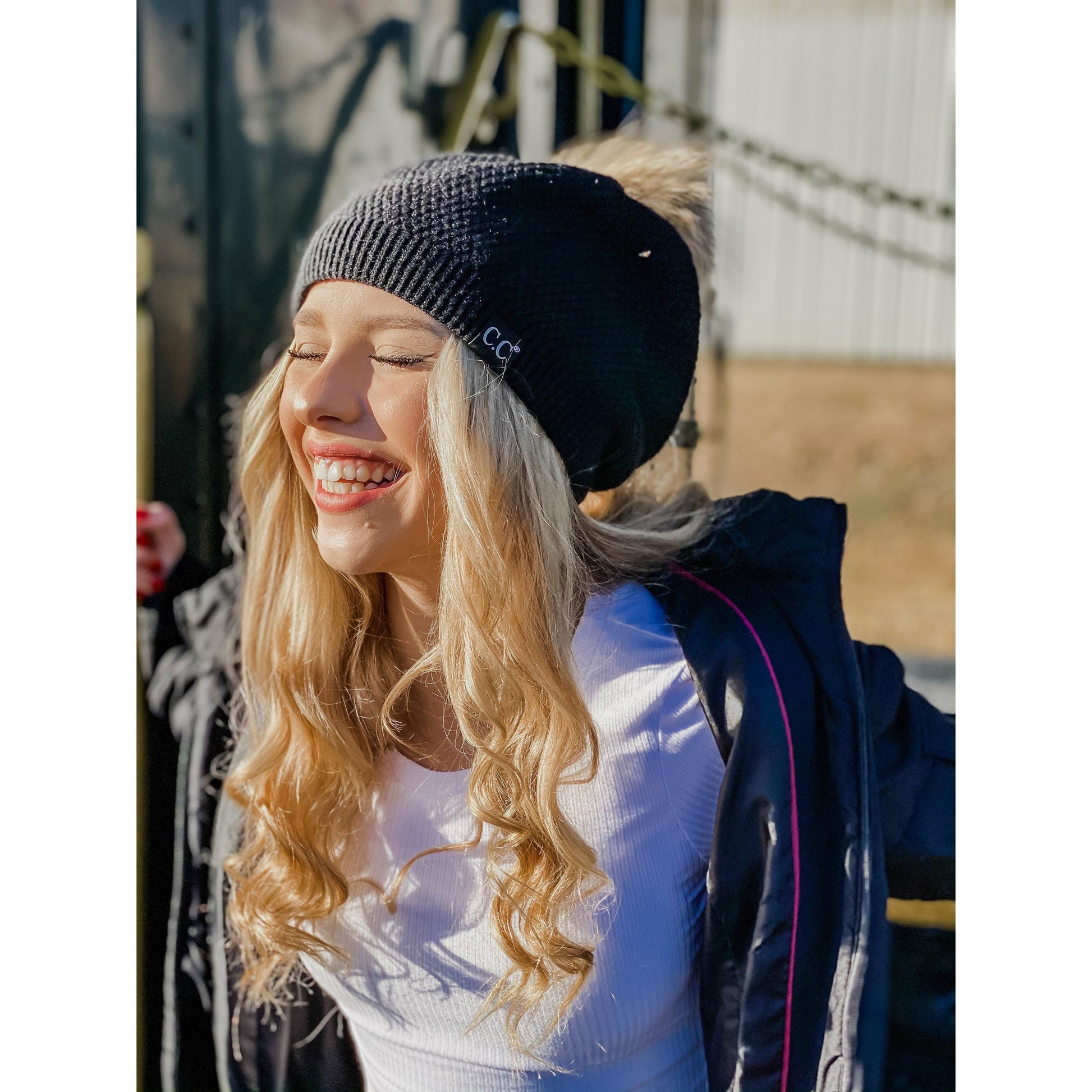 C.C Women's Waffle Knit Beanie C.C Beanie