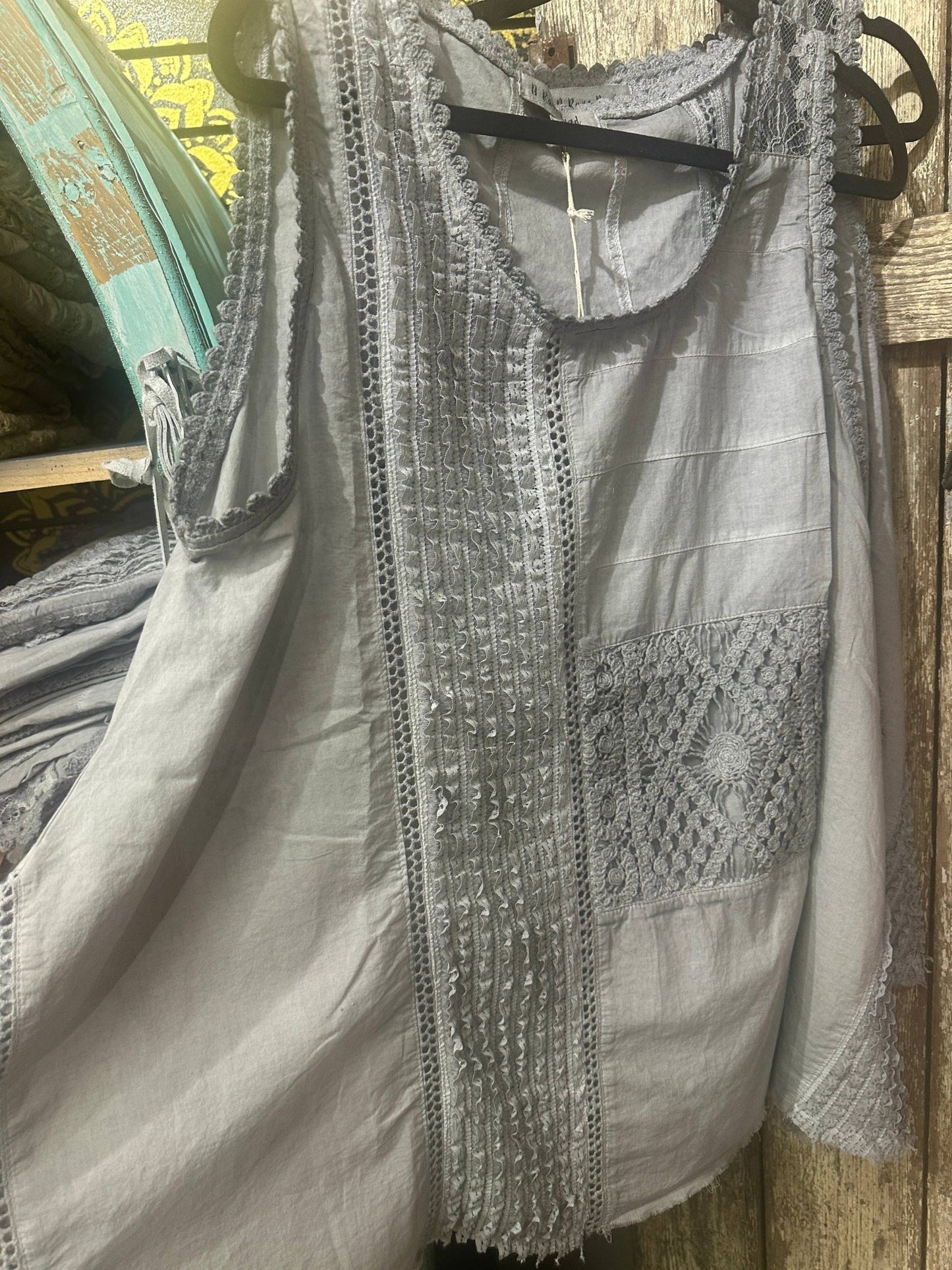 Grey Lace Cami - 926 West