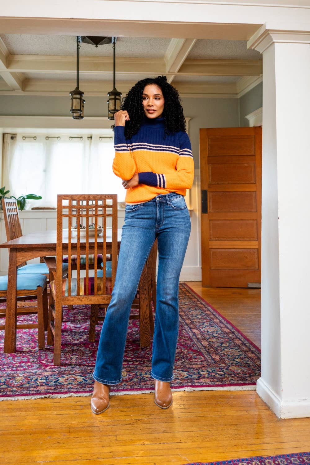 JUDY BLUE - Thermal Bootcut Jeans - 926 West