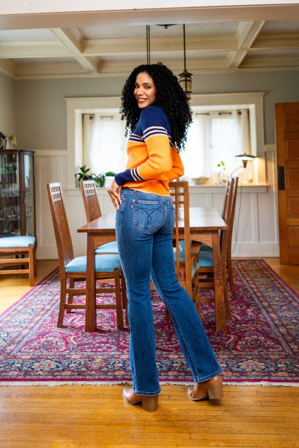 JUDY BLUE - Thermal Bootcut Jeans - 926 West