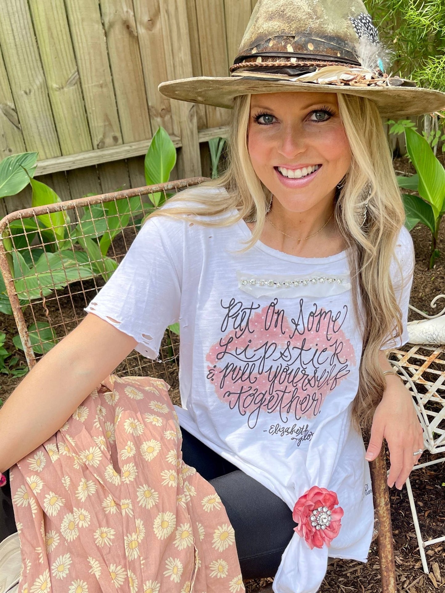 Lipstick Tattered Shirt - 926 West