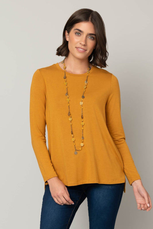 Scoop Neck Tee Long Sleeve 926 West