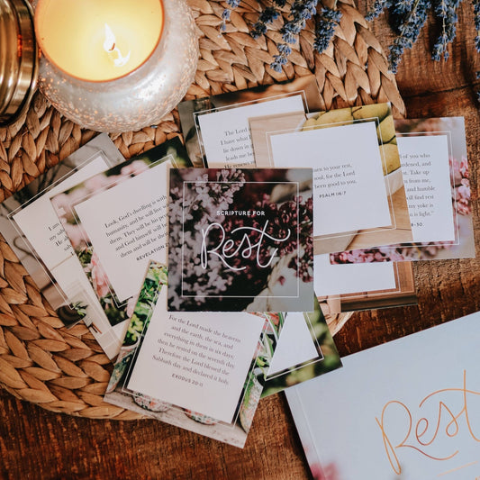 Scripture for Rest Verse Card Set - 926 West