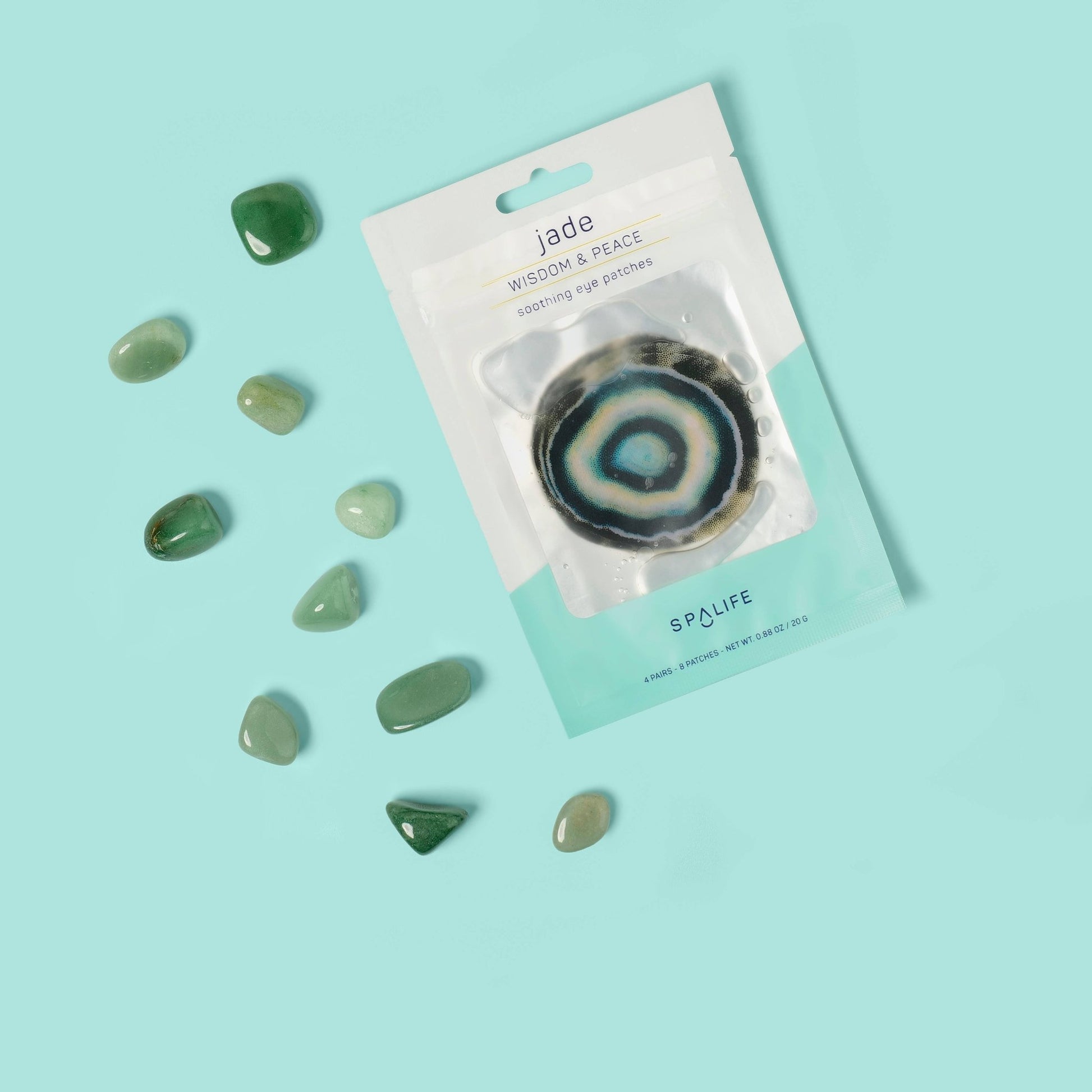 Soothing Eye Patches - 4 Pairs - Jade Inspired - 926 West