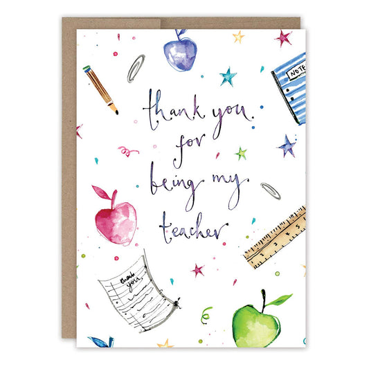 Thank You Teacher Card - 926 West