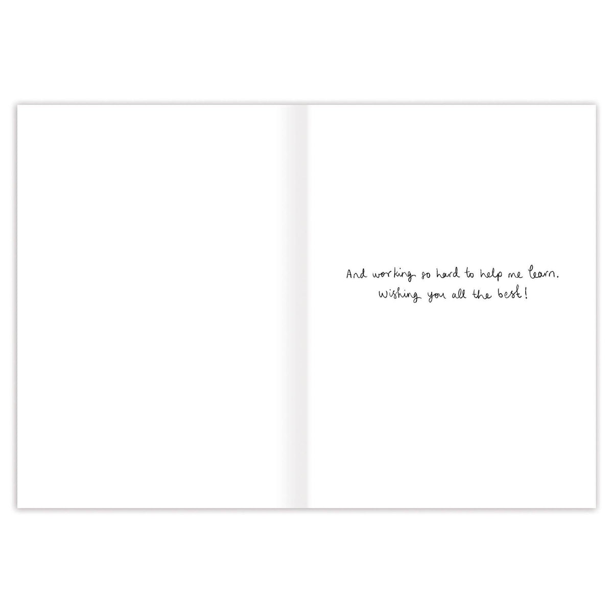 Thank You Teacher Card - 926 West