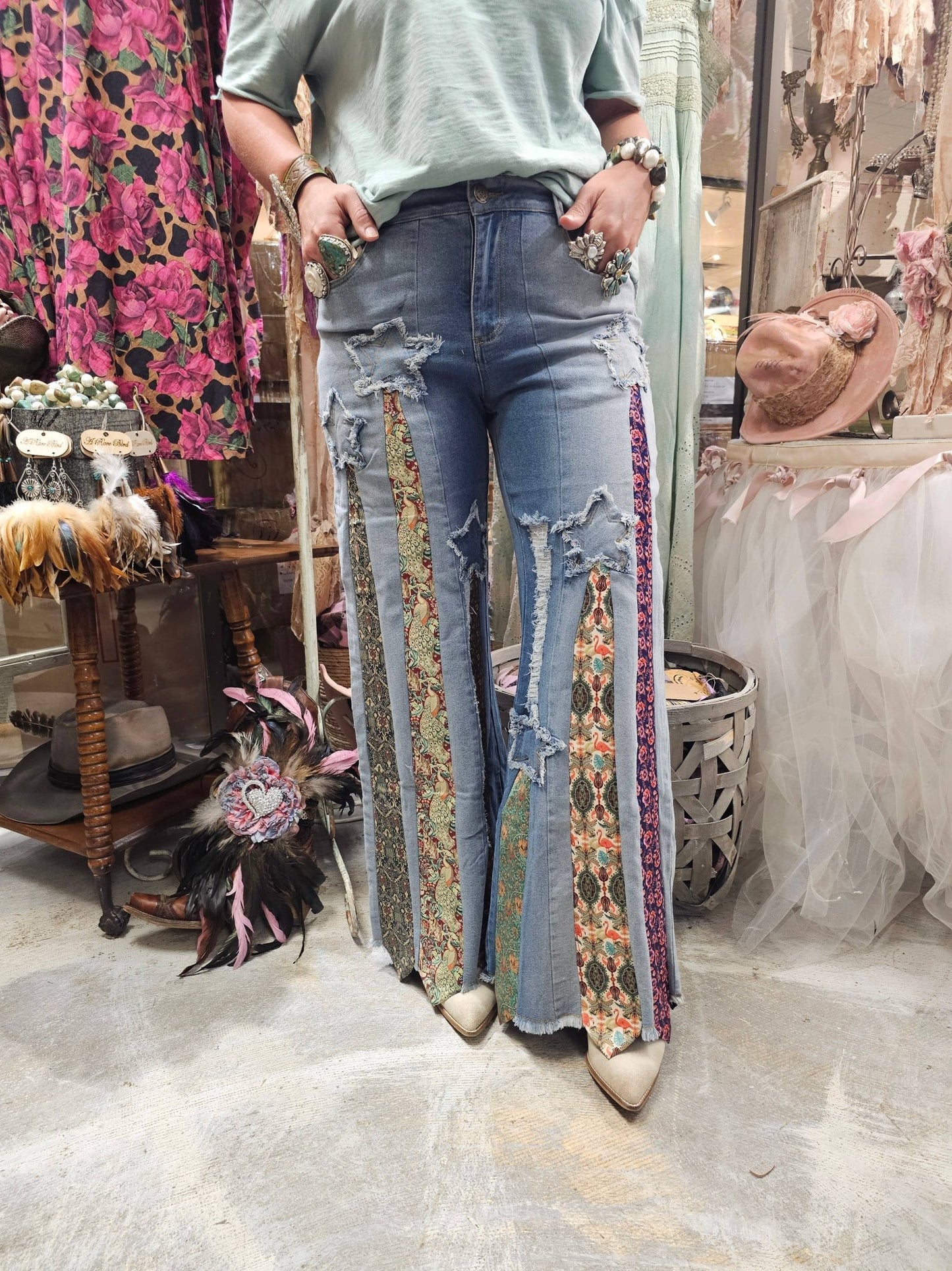 Vintage Tie Jeans - 926 West
