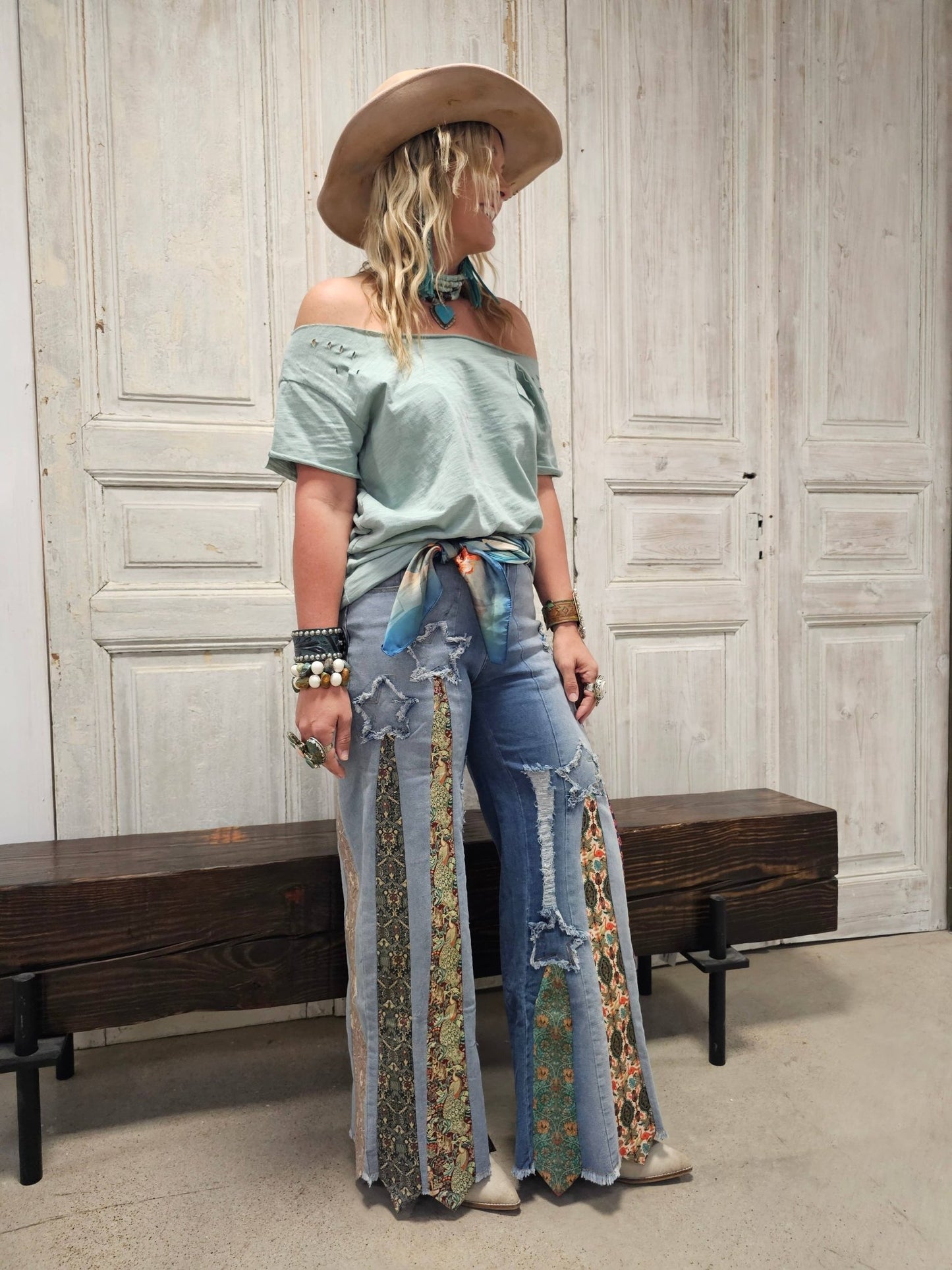 Vintage Tie Jeans - 926 West