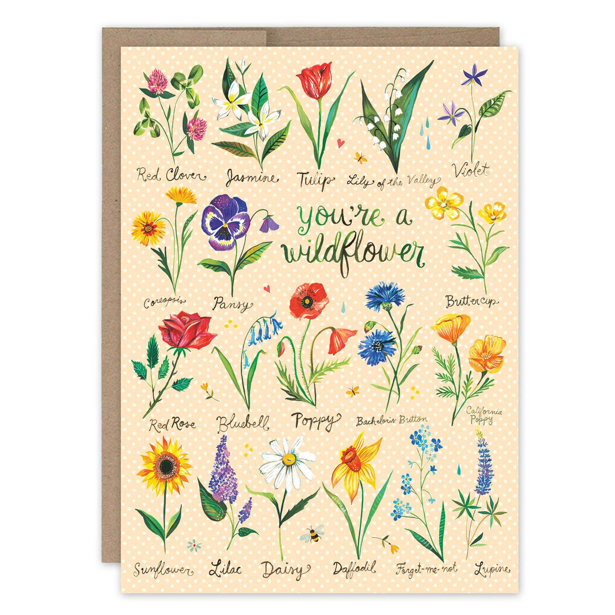 Wildflower Birthday Card - 926 West